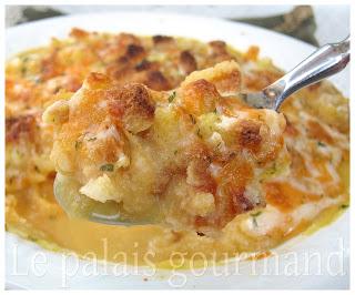 Soupe gratinée de chou-fleur et carottes