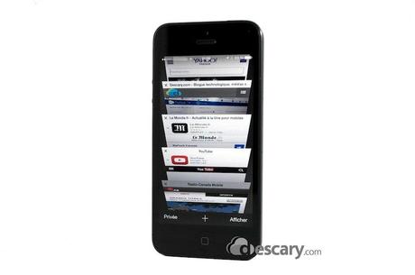iphone ios 7 safari onglets iOS 7   Safari : les nouvelles fonctionnalités