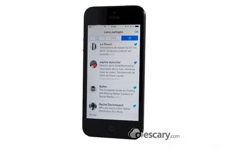 iphone ios 7 safari twitter iOS 7   Safari : les nouvelles fonctionnalités