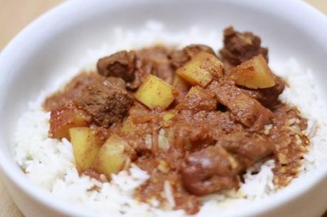 Curry de bœuf aux pommes de terre - Beef Curry with potatoes