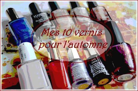 10 vernis qui vont habiller mes ongles cet automne