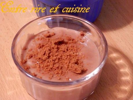 Crème au Chocolat Praliné et Speculoos (sans oeufs) P9130089 sur Imagesia