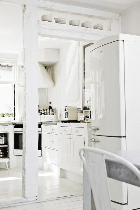 25 cuisines de rêve pour s'inspirer...#blanc | www.decocrush.fr