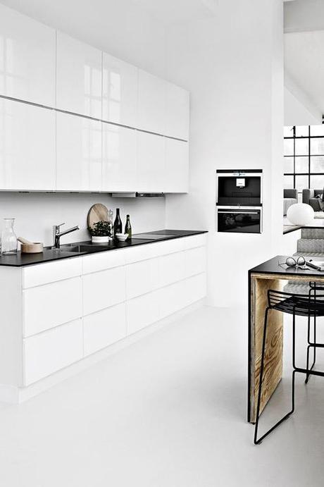 25 cuisines de rêve pour s'inspirer...#blanc | www.decocrush.fr