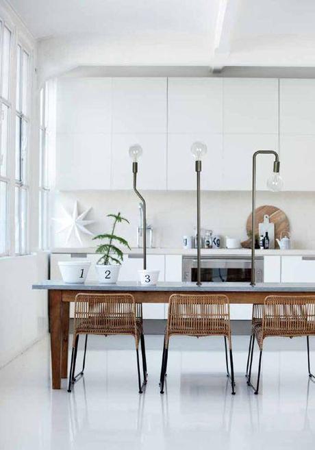 25 cuisines de rêve pour s'inspirer...#blanc | www.decocrush.fr