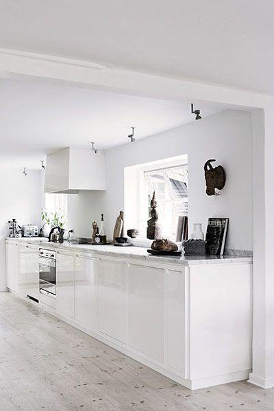 25 cuisines de rêve pour s'inspirer...#blanc | www.decocrush.fr