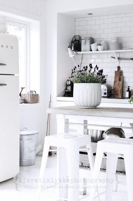 25 cuisines de rêve pour s'inspirer...#blanc | www.decocrush.fr