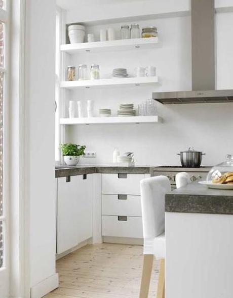 25 cuisines de rêve pour s'inspirer...#blanc | www.decocrush.fr