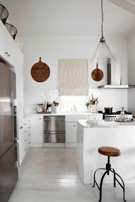25 cuisines de rêve pour s'inspirer...#blanc | www.decocrush.fr