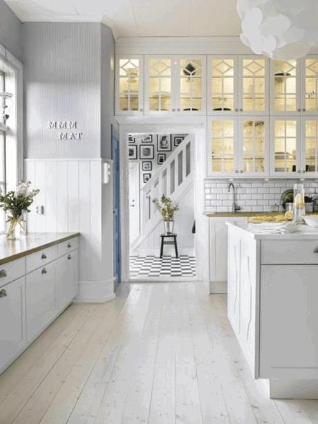 25 cuisines de rêve pour s'inspirer...#blanc | www.decocrush.fr