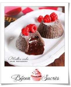 Tuto Fimo : Fondant au chocolat et framboises bijoux gourmands fimo