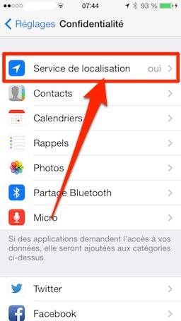 ios 7 reglages localisation 2 1 iOS 7: savez vous que votre iPhone ou iPad enregistre tous les lieux que vous visitez?
