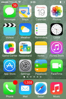 iOS 7.0, Steve Jobs doit spinner dans son tombeau....