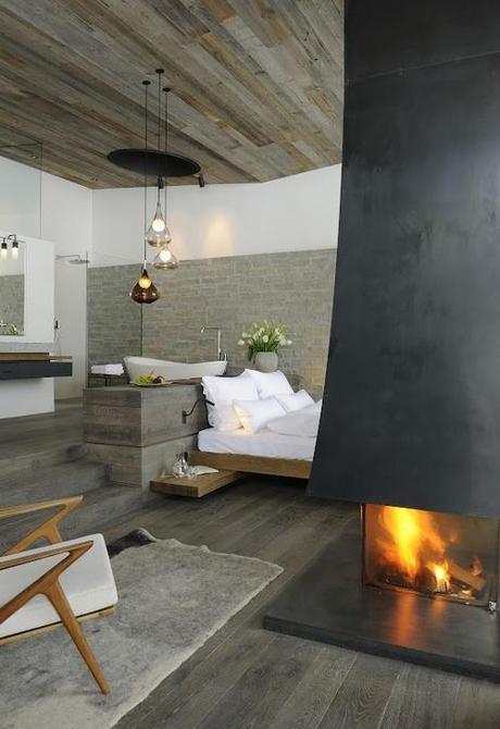 { Pour ou Contre } Une cheminée dans la chambre...? | www.decocrush.fr