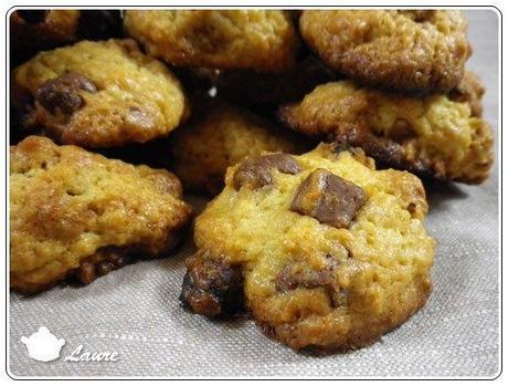 Cookies chocolat et noisettes caramélisées 