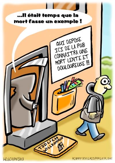 webzine,gratuit,bd,zébra,bande-dessinée,fanzine,wschinski,allemand,germany,gag,humbug,publicité,mort,webcomic,polar,g-1759