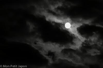 La pleine lune du Tsukimi.