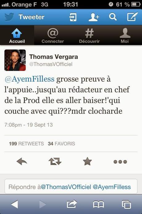 Vexé, Thomas attaque violemment Ayem sur Twitter
