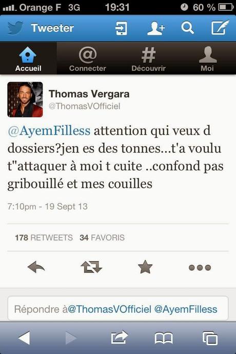 Vexé, Thomas attaque violemment Ayem sur Twitter
