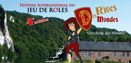 [ 20 septembre 2013 au 22 septembre 2013. ] Festival International du Jeu de rôles, c'est cette année sa 4è édition, le Festival International fait peau neuve et s’appelle « Dés Rives Dés Mondes » !