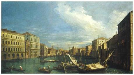 Antonio Visentini, Il Canal Grande da ca' Rezzonico alla Carità. Venise, collection privée