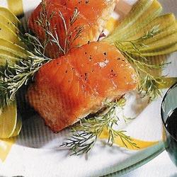 Pavé de saumon à l'unilatérale