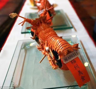 Les motos homards, une création d'un chef taiwanais