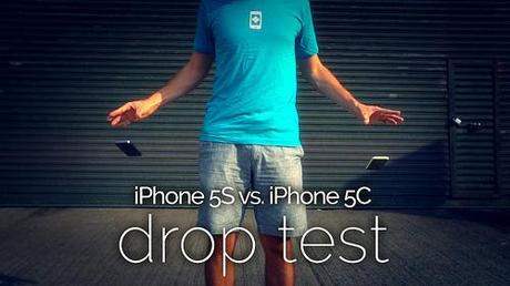 Test de crash iPhone 5C et iPhone 5S...