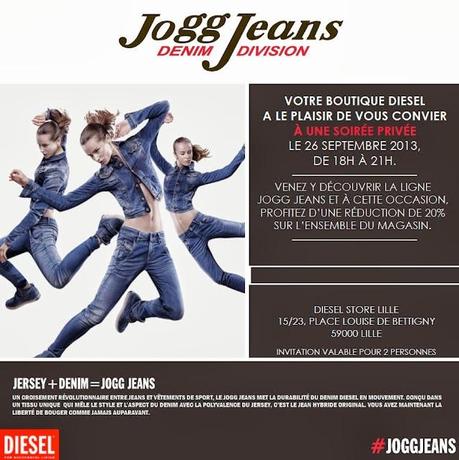 Soirée privée Diesel - Invitation