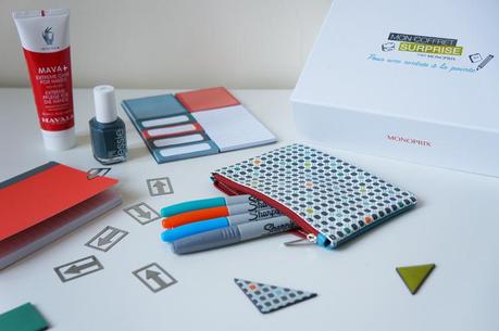 Monoprix coffret surprise rentrée découverte