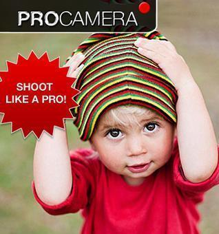 ProCamera sur iPhone, gratuit au lieu de 4.49 €...