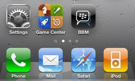 La messagerie de BlackBerry (BBM) disponible sur iPhone...