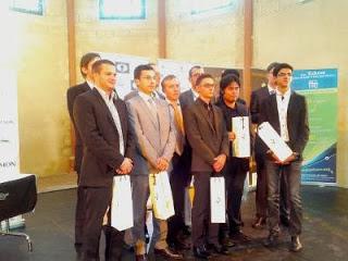 Les joueurs dans la chapelle de la Villedieu - Photo Olivier Caleff © Chess & Strategy