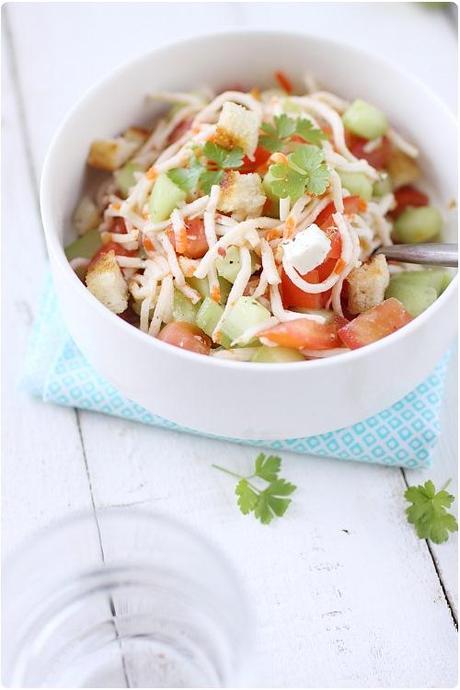 Salade grecque de la mer