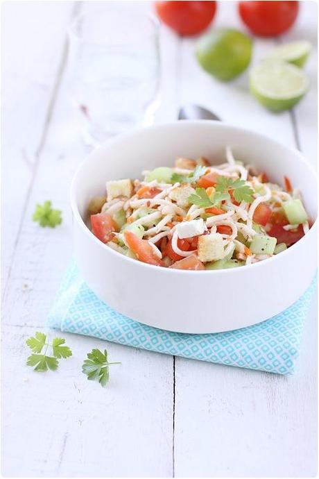 Salade grecque de la mer