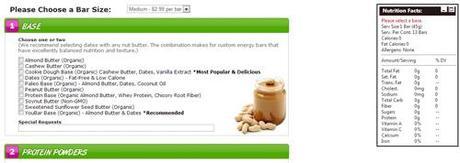 Youbar barre énergétique personnalisée