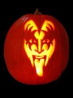 KISS-GeneSimmons pumpkin