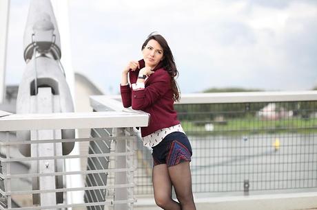 blouse imprimee Le jeu des 7 couleurs