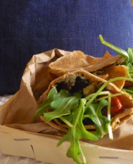 Comme un wrap de légumes grillés {Battle food #11}