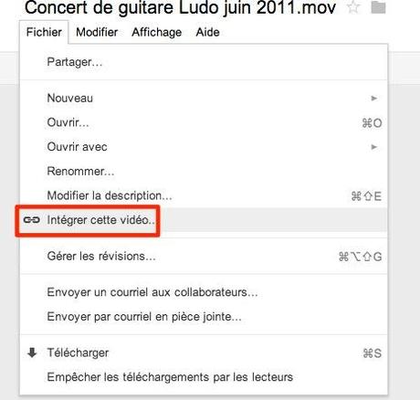 google drive integrer video blogue Intégrez une vidéo Google Drive sur votre site Web ou blogue