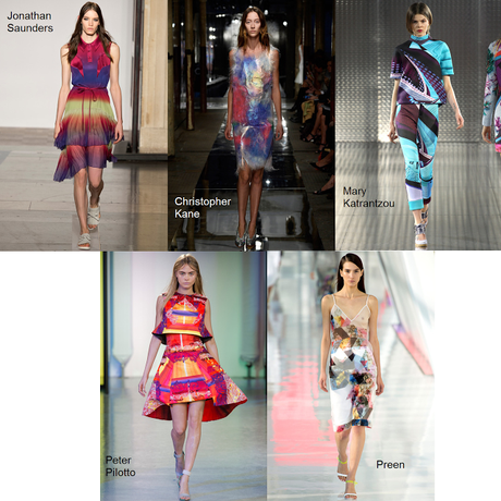 FASHION WEEK PRINTEMPS-ETE 2014 DE LONDRES