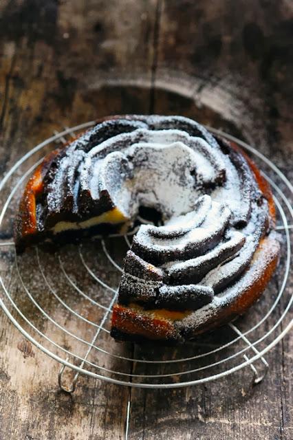 Qu'il est parfois difficile de choisir le bon gâteau… et la preuve gâteau au chocolat marbré qui dit oui qui dit non qui dit ça dépend !