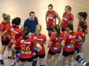 Handball féminin deuxième division pour premier match saison domicile, Lommoises recevaient l'équipe d'Octeville