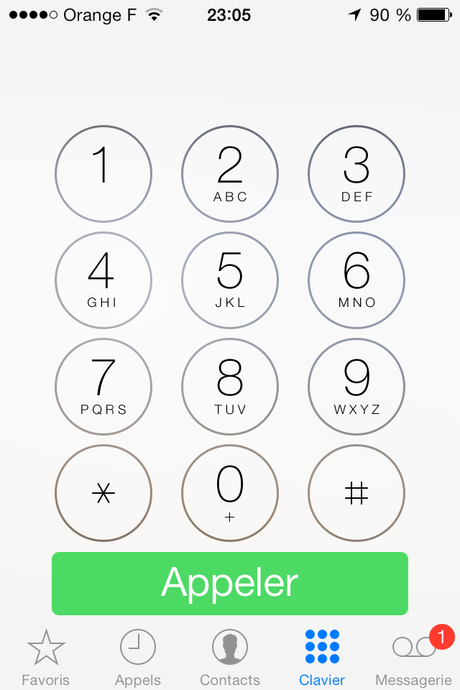 Premiers pas sur iOS 7