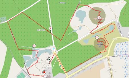 Course des terrils - Les allumés - Parcours