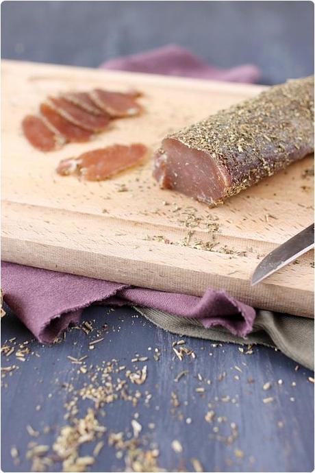 Filet mignon séché aux herbes