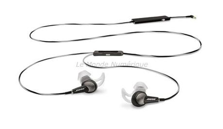 Test des écouteurs intra-auriculaires Bose Quiet Comfort 20