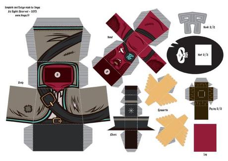 Captain Crab Sparrow by Tougui