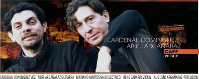 Présentation du nouveau disque de Cardenal et Argañaraz au CAFF [à l'affiche]