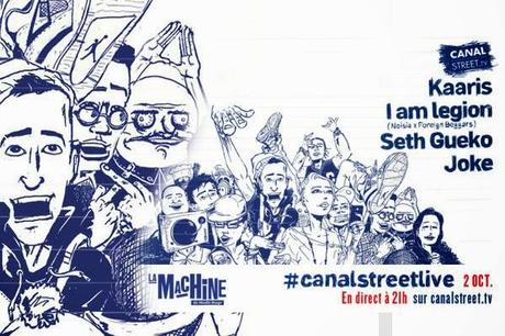 CanalStreet créé l'évènement en réunissant sur scène Kaaris, Seth Gueko, Joke et I Am Legion
